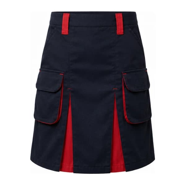 GD GOENKA BLUE CARGO SKIRT Nur to 2nd
