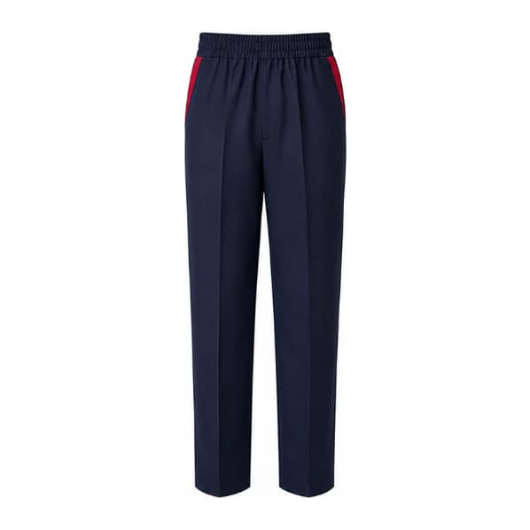 GOENKA BLUE ELASTIC TROUSER
