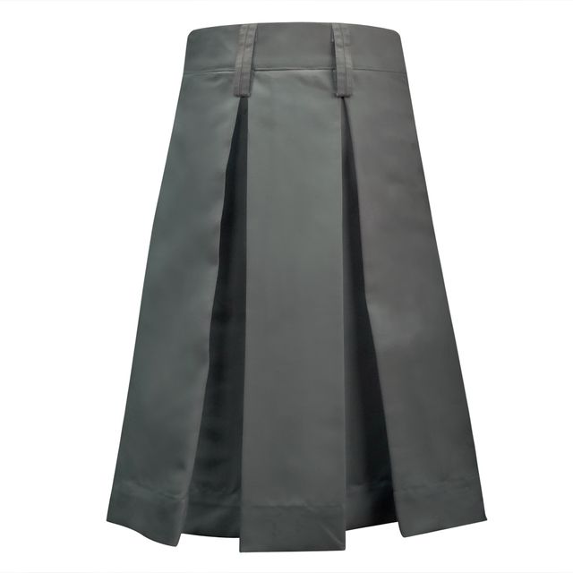 Summer Cotton Kids Girl Divider School Skirt With Shirt